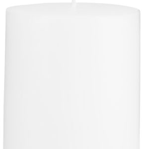 Bloklys House Doctor Classic Candles Collection Ø7Ã10 cm hvid paraffin